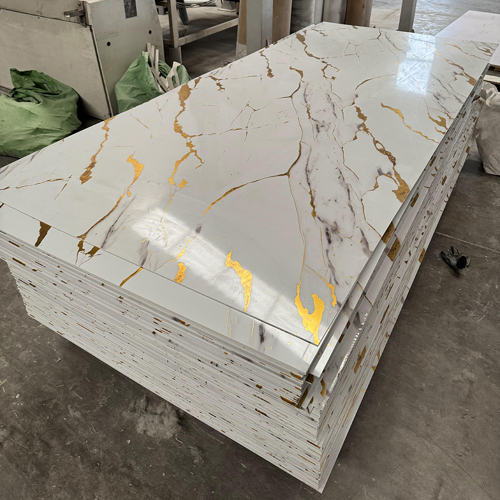 UV Marble Sheet Gilding Series 1.22*2.44m